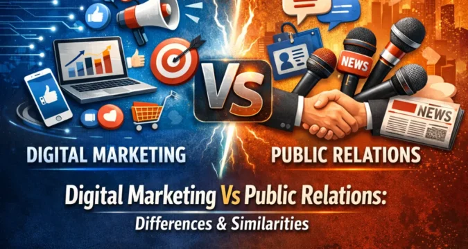 Digital Marketing Vs Public Relations: Differences & Similarities