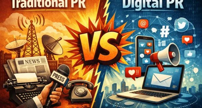 Traditional PR Vs Digital PR: How Are They Different?
